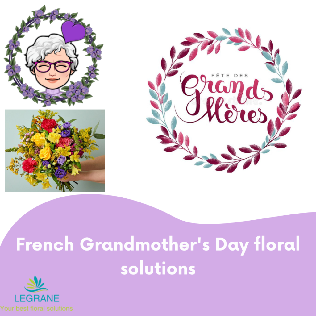 French Grandmother's Day floral solutions